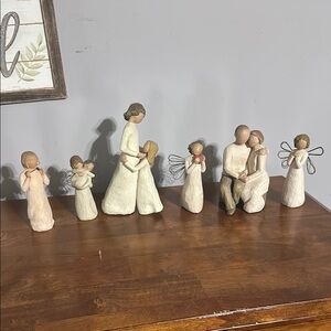 Willow Tree Family and Angels Figurine Collection